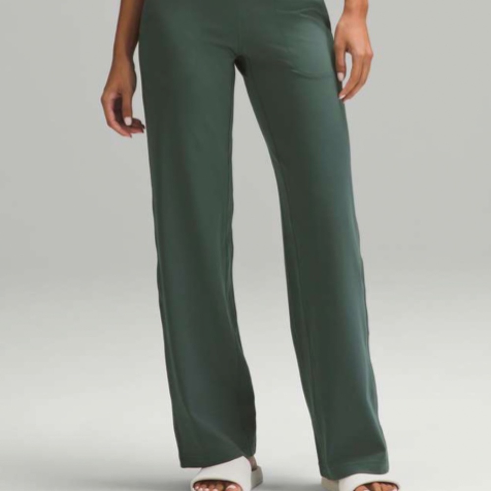 lululemon Align™ High-Rise Wide-Leg Pant 31" | dark Forest | Size 12
